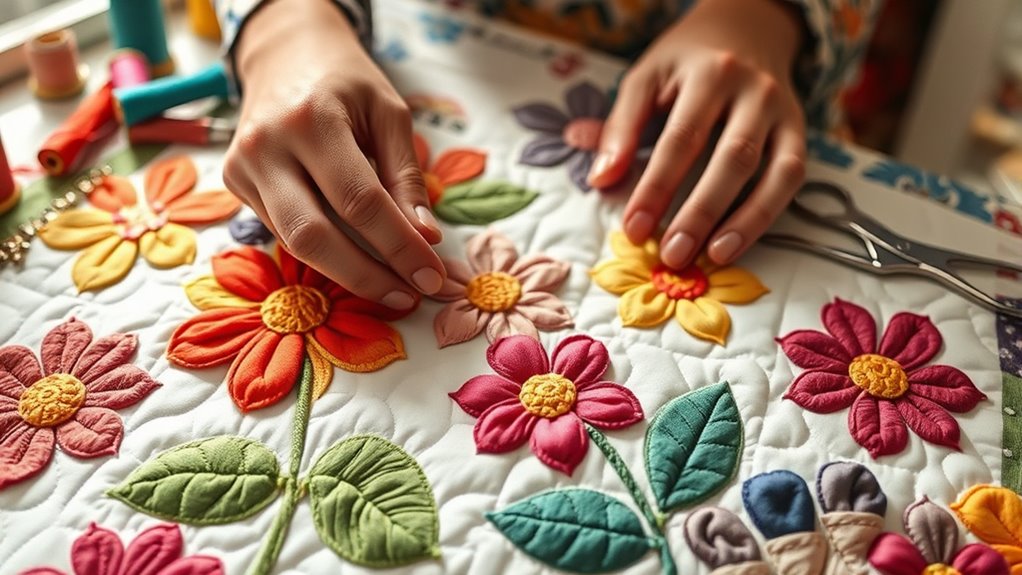 applique techniques for quilters