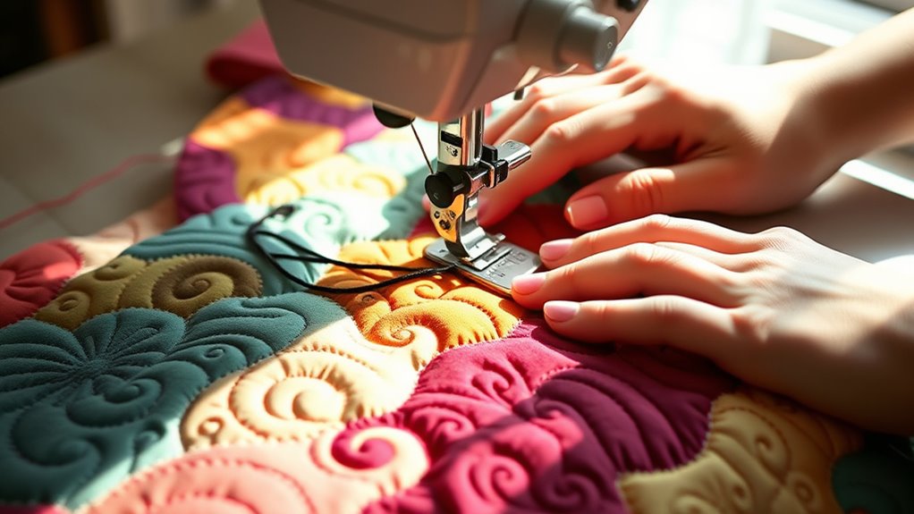 beginner s free motion quilting