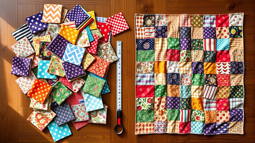 charm pack quilt quantity