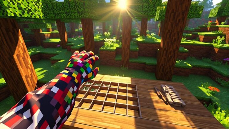craft wooden pickaxe minecraft