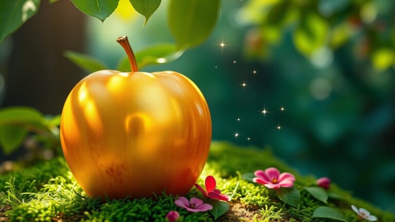 crafting a magical apple