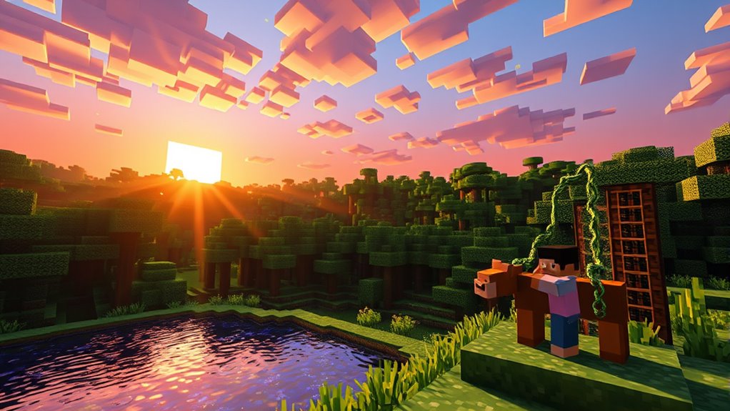 crafting a minecraft lead