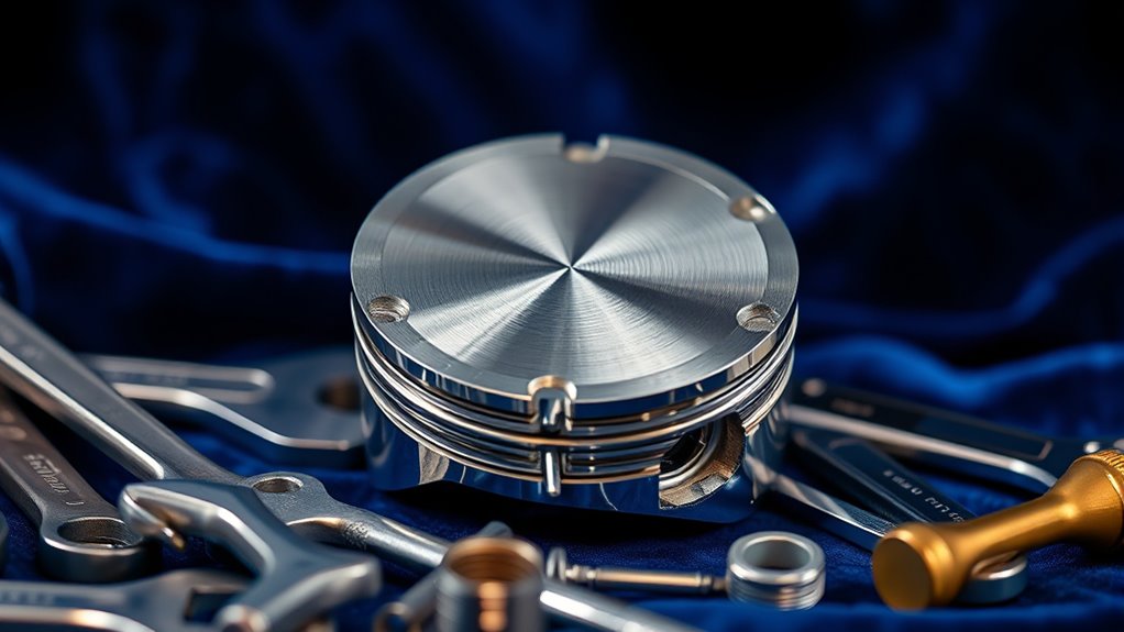 crafting a piston assembly