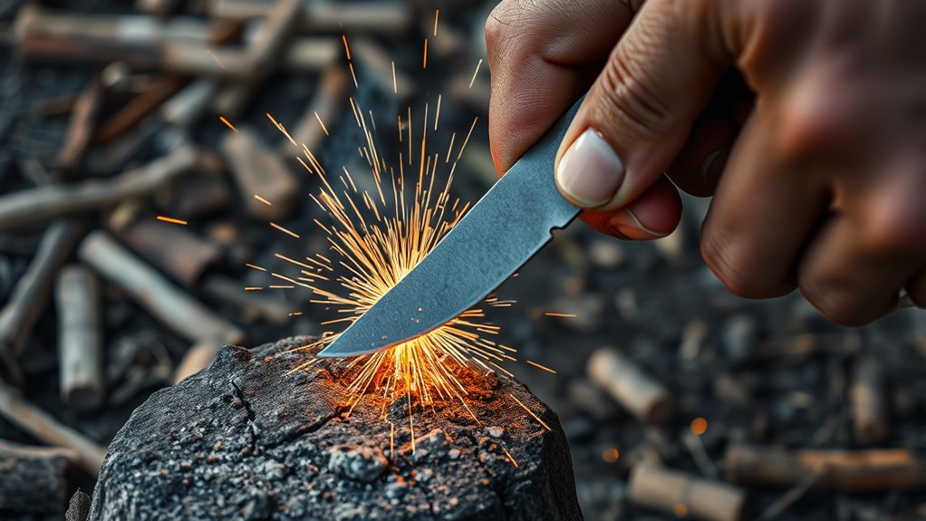 crafting fire starting tool