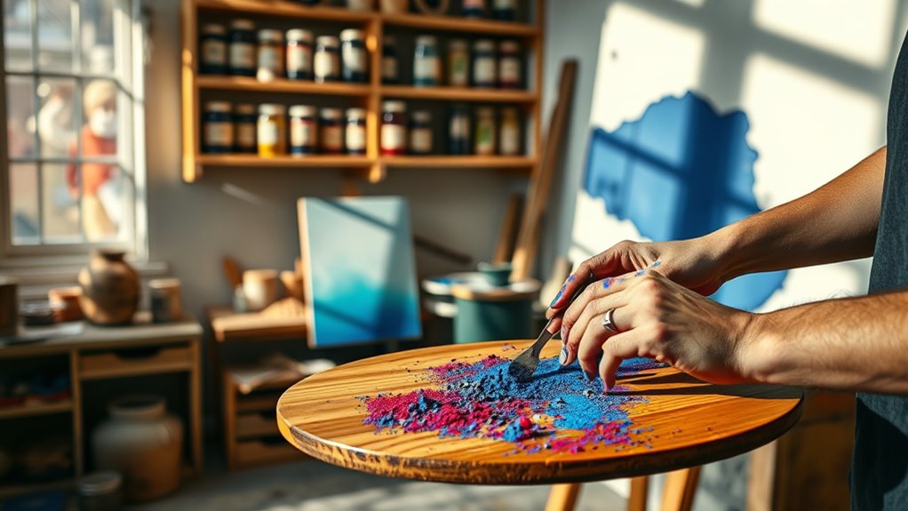 create blue dye recipe
