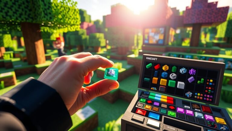 creating a minecraft button