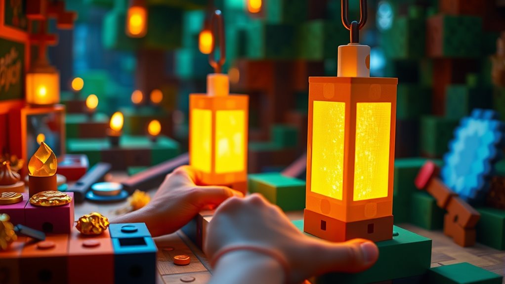 how to craft lanterns