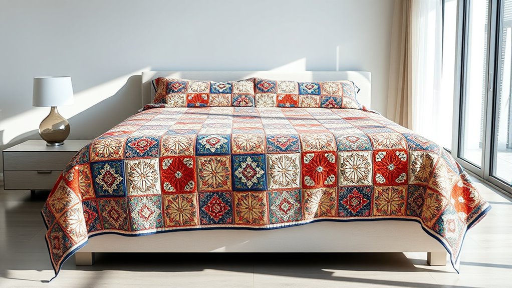 king size quilt measurements