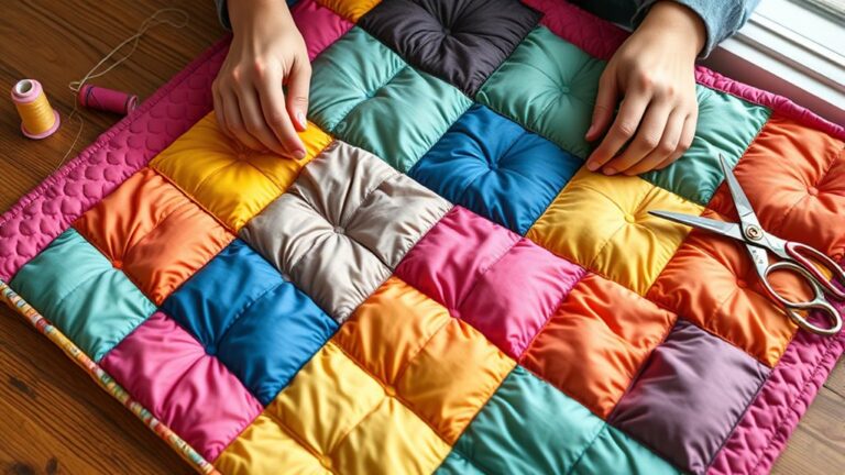 puff quilt crafting instructions