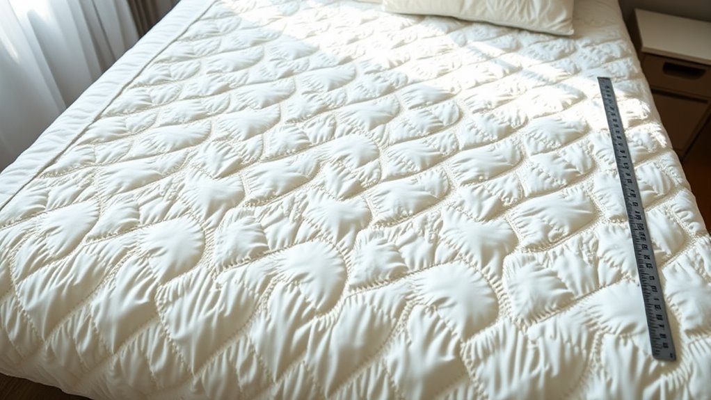 queen size quilt dimensions