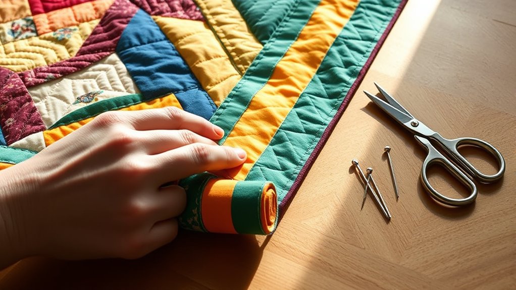 quilt binding attachment guide