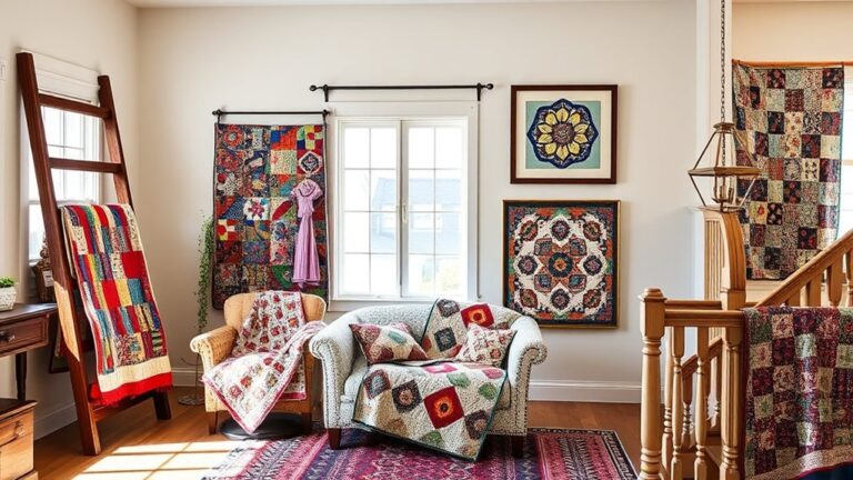 quilt display home ideas