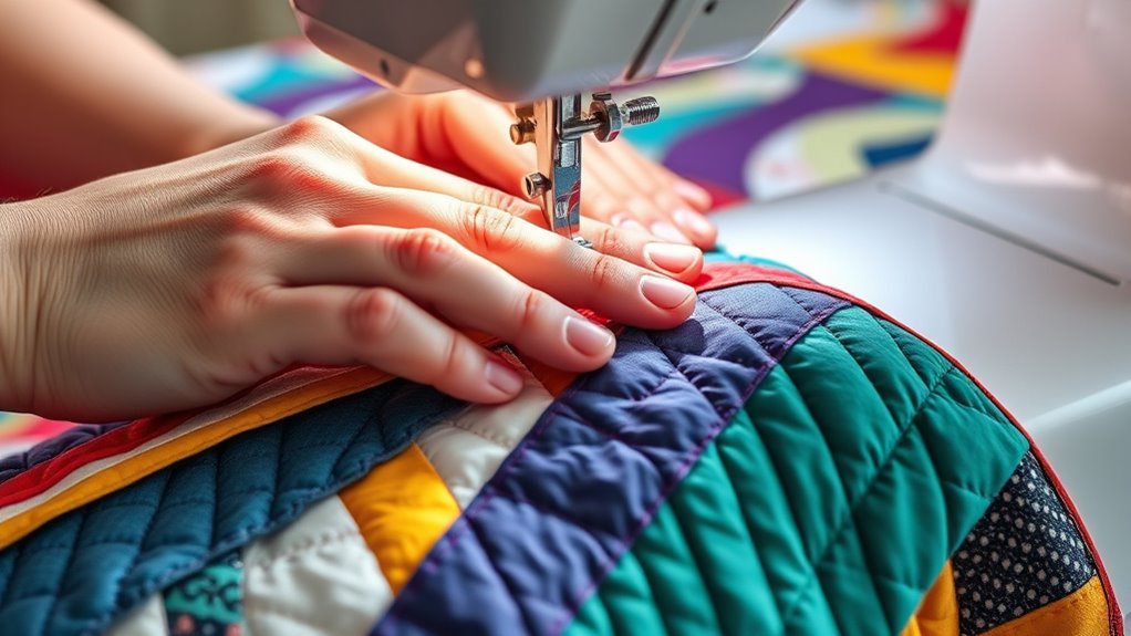 quilting machine binding mastery