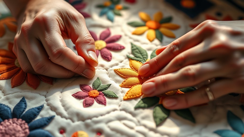 quilting techniques for applique