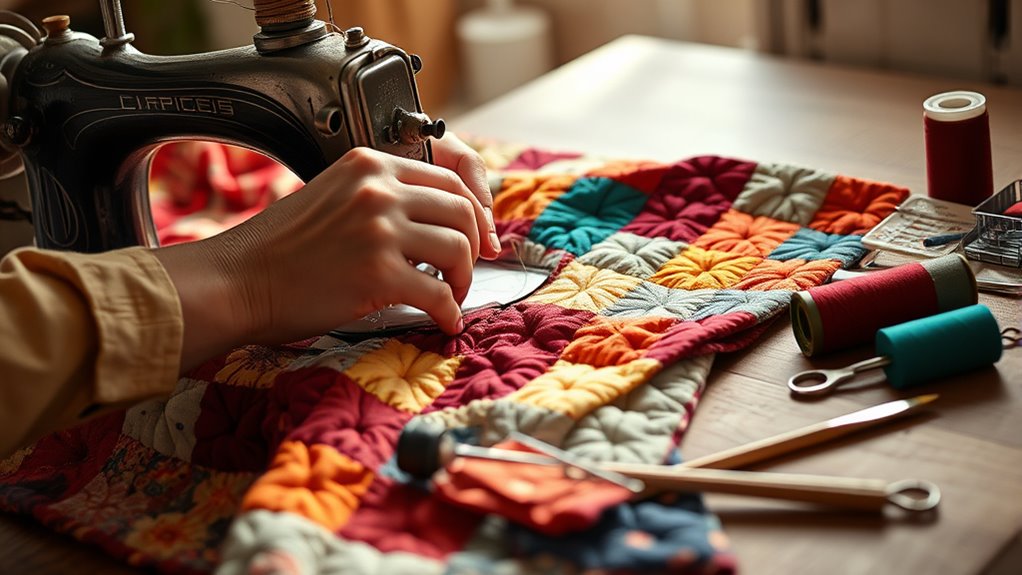 quilts are crafted meticulously
