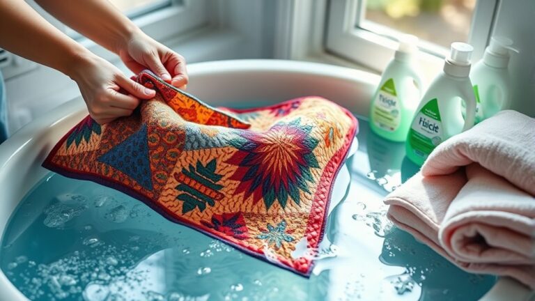safe quilt washing guide