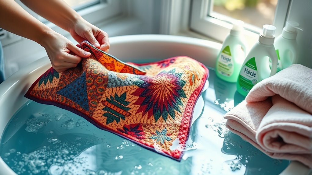 safe quilt washing guide