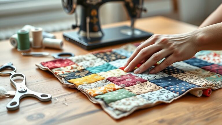 step by step quilt sewing