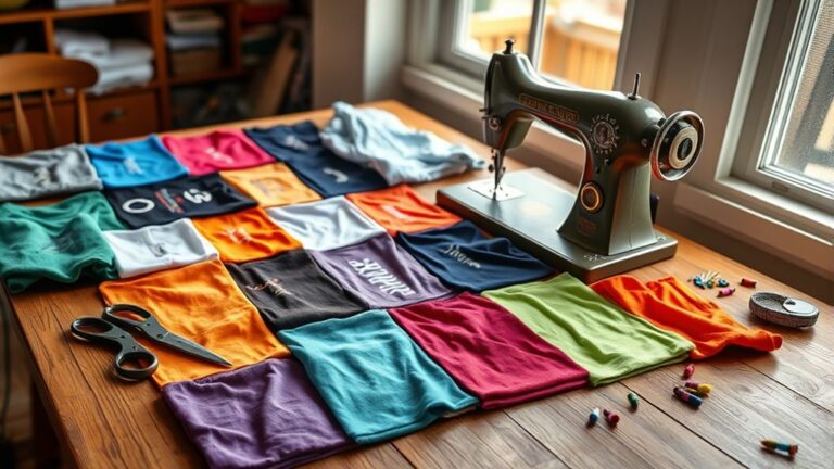 t shirt quilt diy instructions