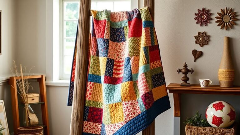 unique quilt presentation ideas