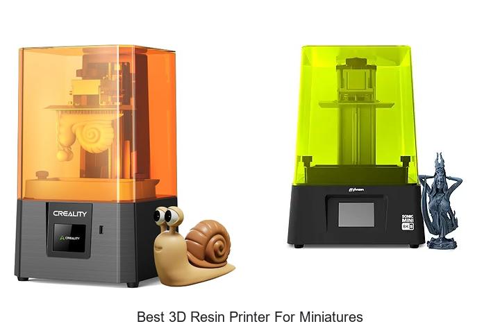 Top 12 Best 3D Resin Printer For Miniatures You Need Now!