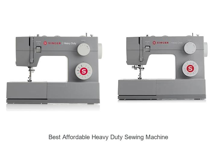 Top 12 Best Affordable Heavy Duty Sewing Machine Picks!
