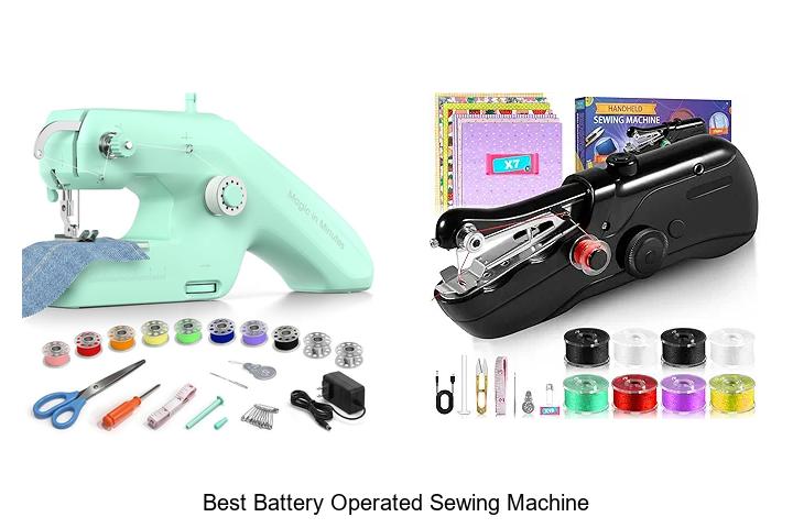 Top 12 Best Battery Operated Sewing Machine You Must Try!