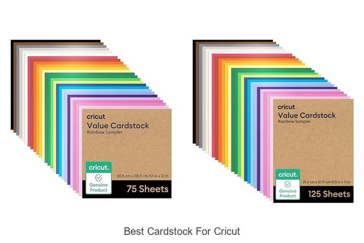 Top 12 Best Cardstock For Cricut You Can’t Miss!