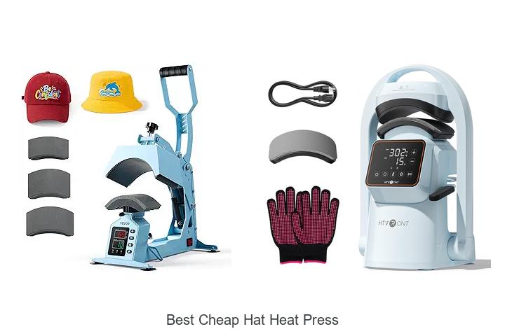 Top 12 Best Cheap Hat Heat Press You Can’t Miss Today