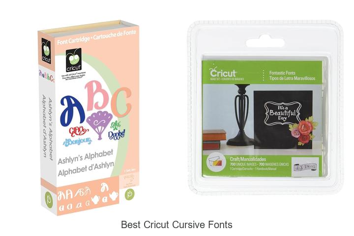 Top 12 Best Cricut Cursive Fonts That WOW Every Project