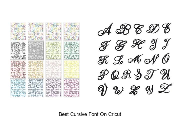 Top 12 Best Cursive Font On Cricut You Can’t Miss!