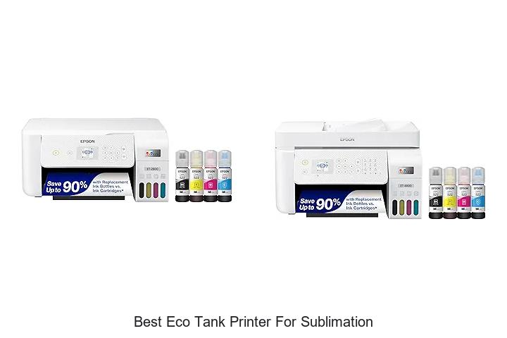 Top 12 Best Eco Tank Printer For Sublimation You Need Now
