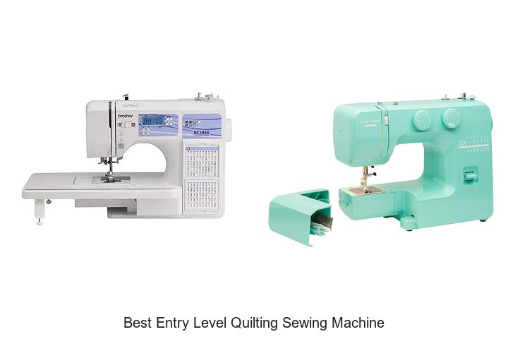 Top 12 Best Entry Level Quilting Sewing Machine Picks Now!