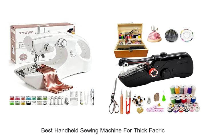 Top 12 Best Handheld Sewing Machine For Thick Fabric Review