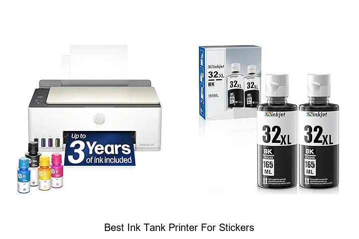 Top 12 Best Ink Tank Printer for Stickers You Need Now