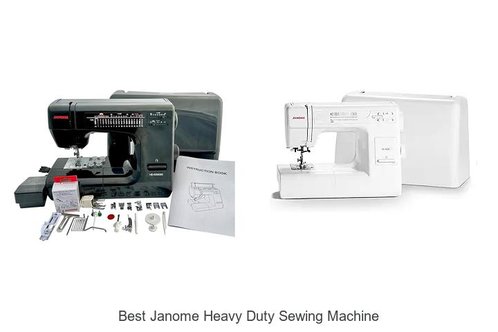 Top 12 Best Janome Heavy Duty Sewing Machine Deals Revealed