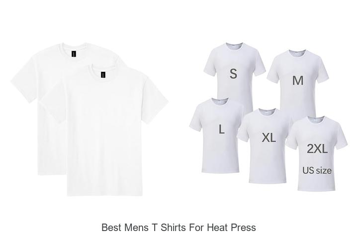 Top 12 Best Mens T Shirts for Heat Press You Need Now
