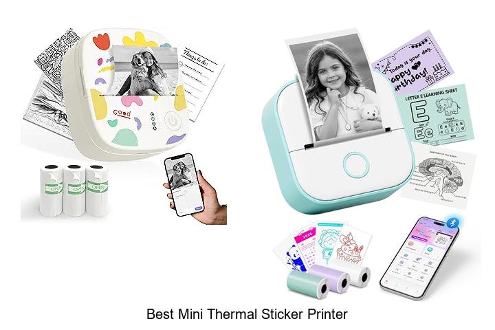 Top 12 Best Mini Thermal Sticker Printer You Can’t Miss