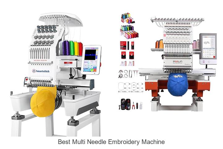 Best Multi Needle Embroidery Machine for Stunning Designs!
