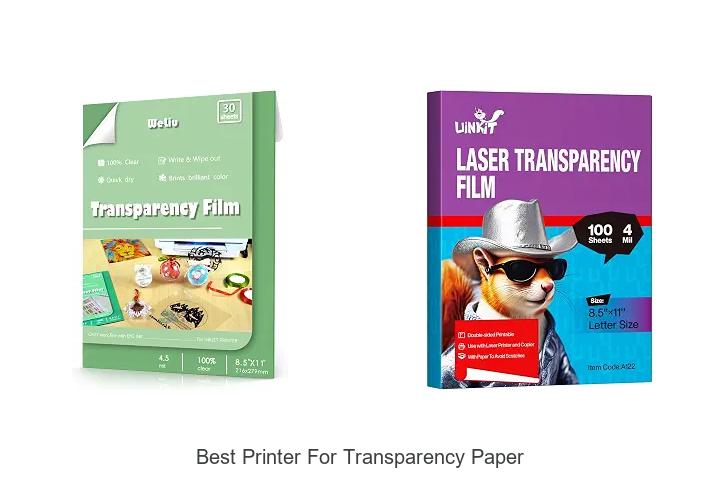 Top 12 Best Printer for Transparency Paper You Need Now