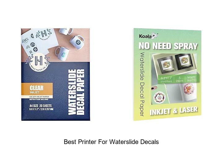 Top 12 Best Printer for Waterslide Decals You Can’t Miss!