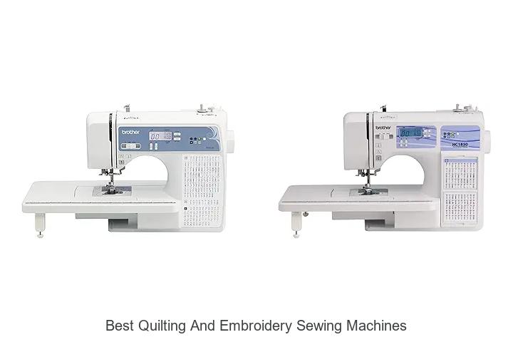 Top 12 Best Quilting and Embroidery Sewing Machines Revealed!