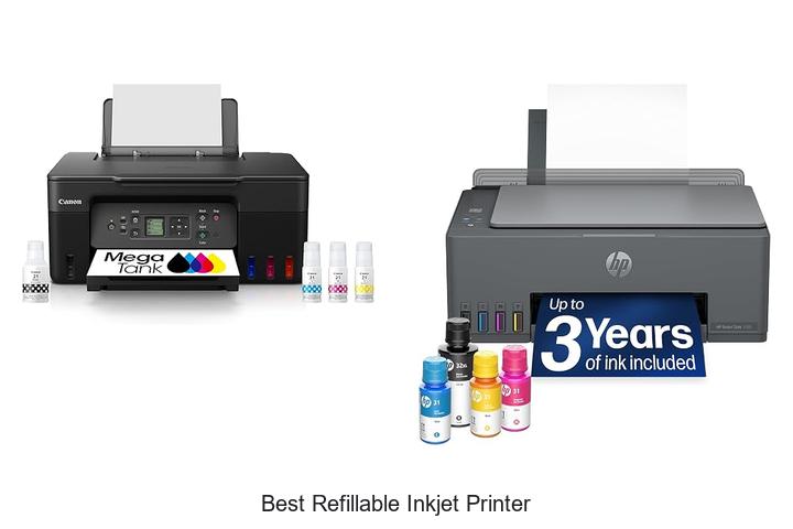Top 12 Best Refillable Inkjet Printer That Will Save Money!