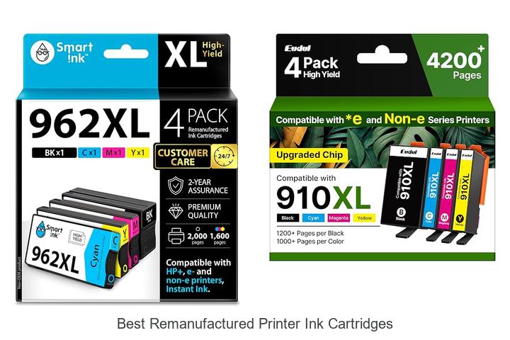 Top 12 Best Remanufactured Printer Ink Cartridges Reviewed!