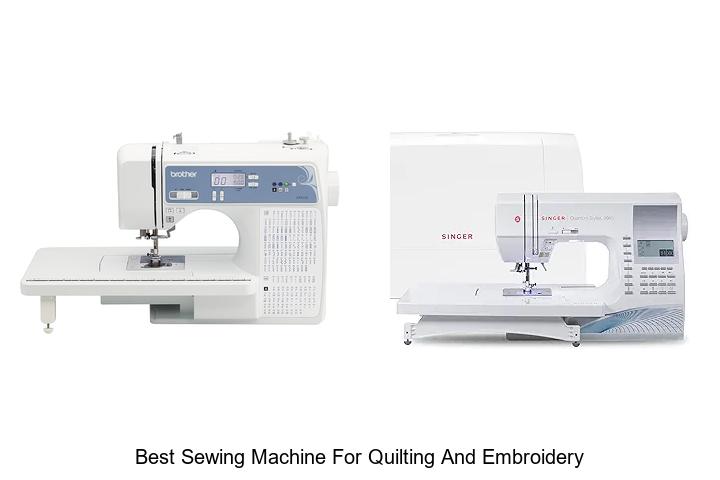 Best Sewing Machine For Quilting And Embroidery Revealed!
