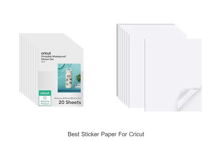 Top 12 Best Sticker Paper For Cricut That Will Wow You!