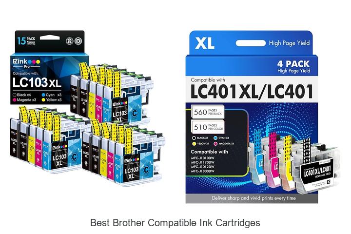 Top 12 Best Brother Compatible Ink Cartridges You Need Now