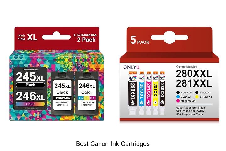 Top 12 Best Canon Ink Cartridges You Can’t Miss Today
