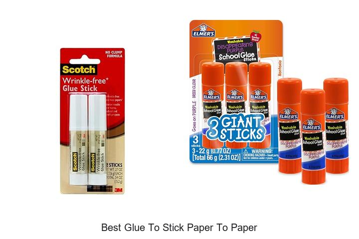 Top 12 Best Glue To Stick Paper To Paper That Actually Works!
