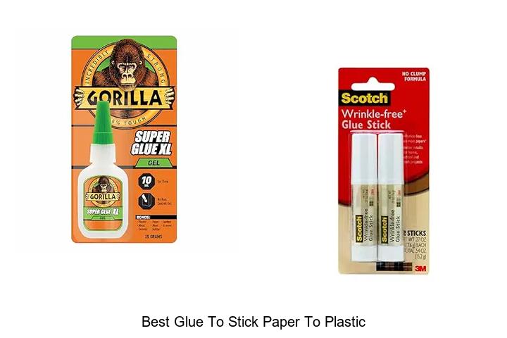 Top 12 Best Glue to Stick Paper to Plastic That Works!